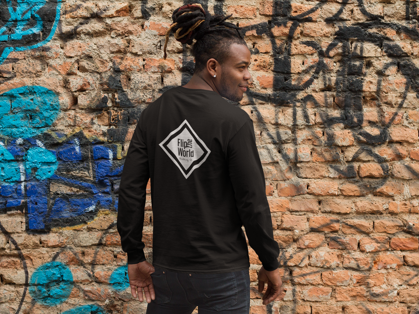 Diamond Logo Long Sleeve Tee